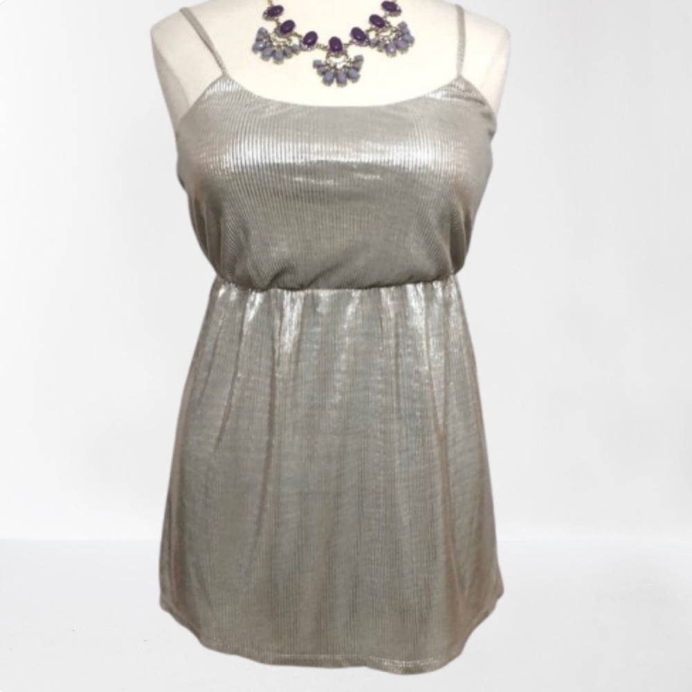Forever 21 Metallic Tunic